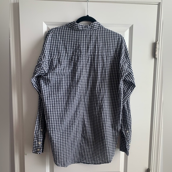 Abercrombie and Fitch Oversized Gingham Button Up Size Small - Picture 5 of 5